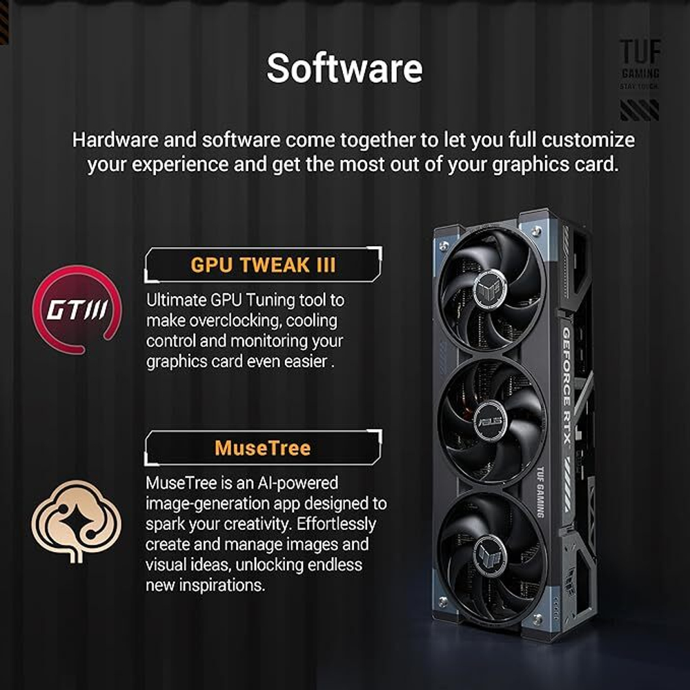 Видеокарта ASUS TUF Gaming GeForce RTX 5090 32GB GDDR7