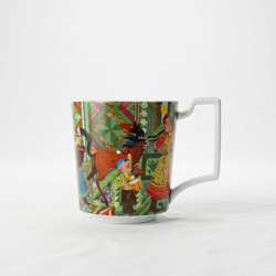 Кружка из костяной керамики