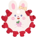 Заколки-крабики для волос детские 10шт «МАЛЬВИНА», сердечки, 1,5см (пакет с подвесом)