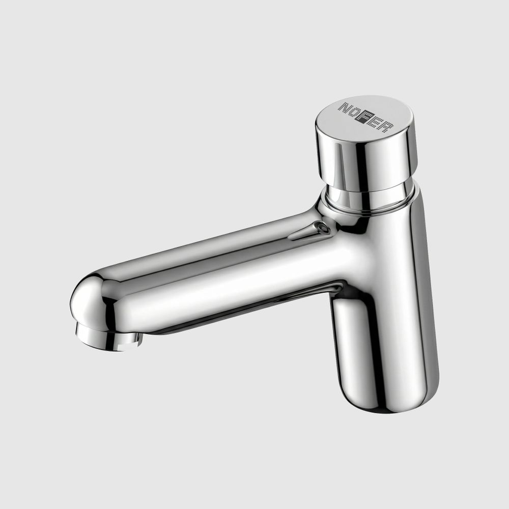 Кран с таймером для раковины или столешницы латунь ESSENTIALTEMP 07410.N глянцевый