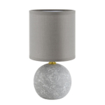 8165/1T COUNTY LN26 504 серый, керамика/текстиль Настольная лампа E14 1*40W 220V VILANA