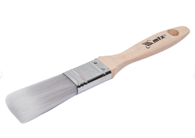 Плоская кисть Platinum 1", искусственная щетина, деревянная ручка MTX 83315