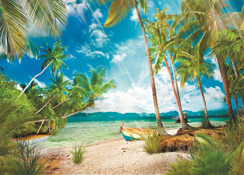 Пляж №3 Фотообои и Фрески ручной работы