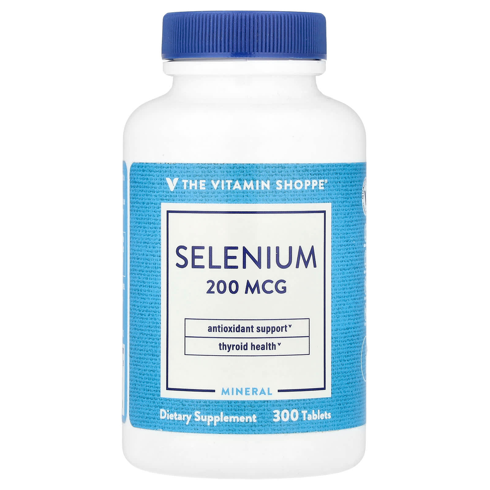 The Vitamin Shoppe, Селен, 300 таблеток