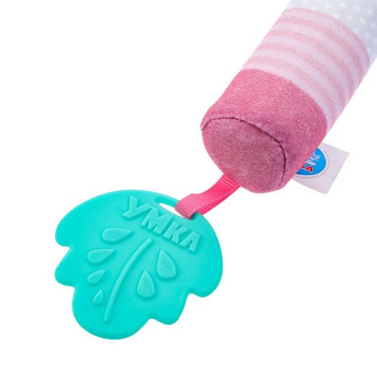 Текстильная игрушка погремушка - пищалка «Пандочка» Умка