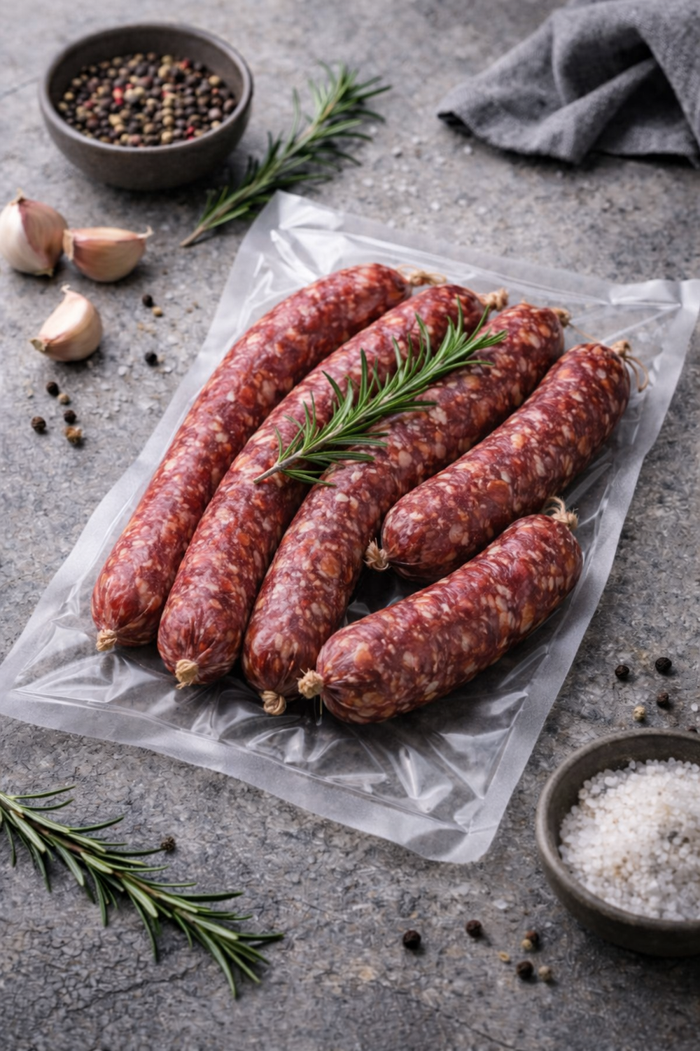 Колбаски салями (свиные) ТМ "Benner" 300 г