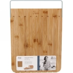 Доска разделочная бамбуковая «O'lala» 33,4*23*1,5см для хлеба с металлической ручкой