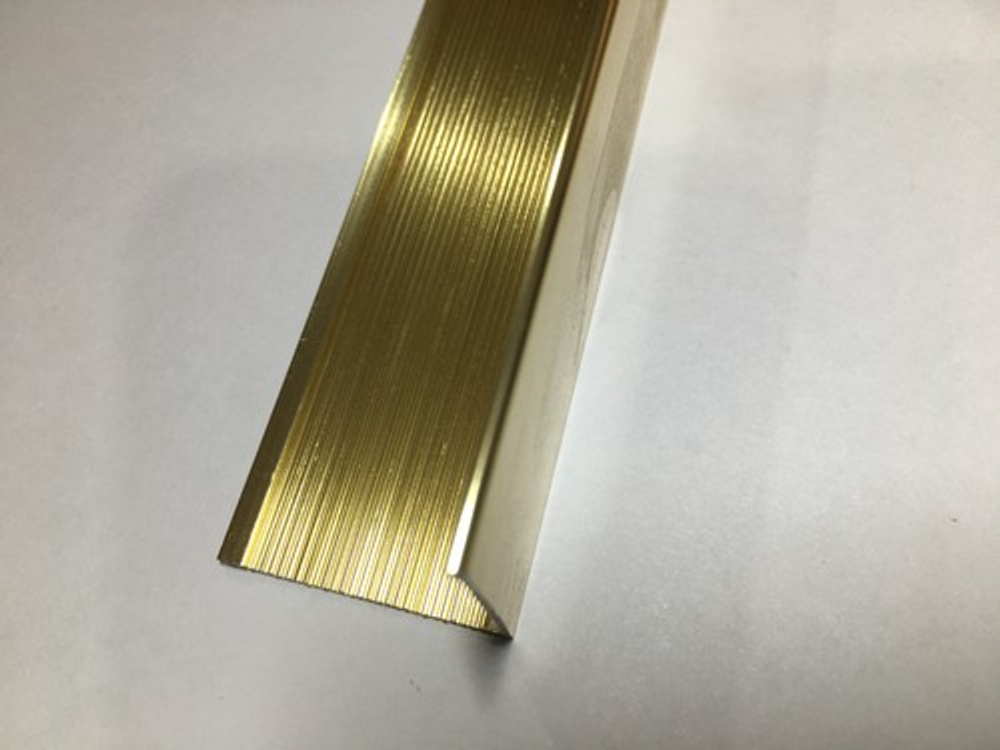 Угол 30*30мм "DO-4" 2,7м Золото глянец анод. алюм.
