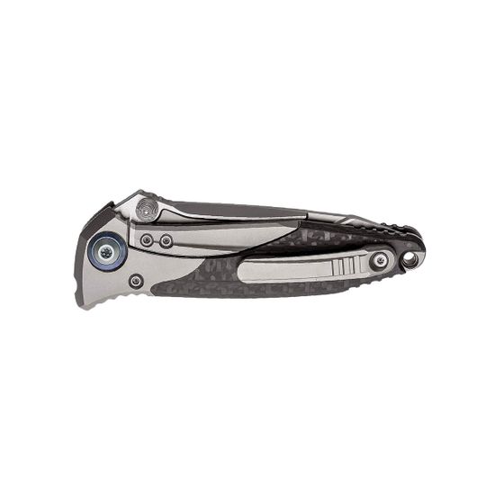 Складной нож Microtech Socom Bravo T/E 261-7CFTI c клинком из стали Böhler M390 Microclean®, рукоять титан / карбон