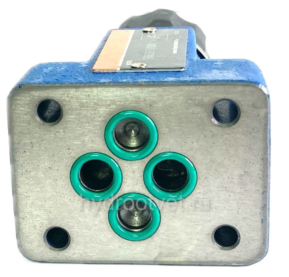 2FRM6A36-3X/3QRV - Регулятор расхода Ду 6 для монтажа на плиту, номинальный расход 3 л/мин, A = с доп. каналом (для сглаживания), обратный клапан - есть