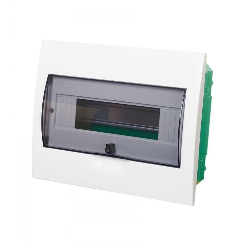 Бокс встраиваемый СП City9 Box 1 ряд 12мод. с прозр. дверцей SE EZ9E112S2FRU