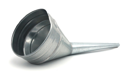 Воронка метал. универсальная средняя Ø 130/15мм. (10шт)