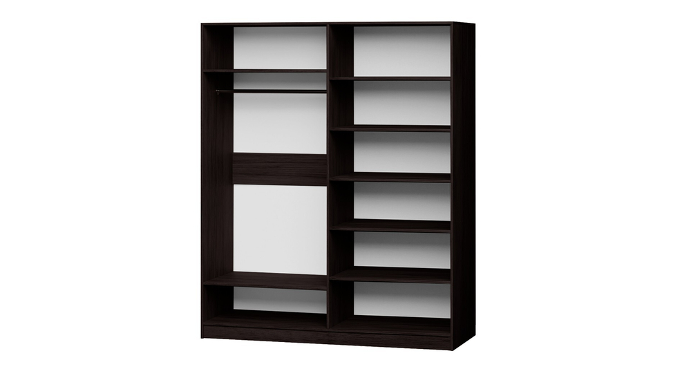 Шкаф Кама 4 Венге Цаво 3354  240*50*260