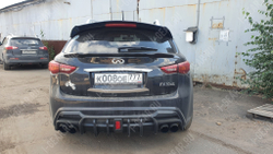 Спойлер багажника ver5 Infiniti fx35 fx37 fx50 fx30d qx70d