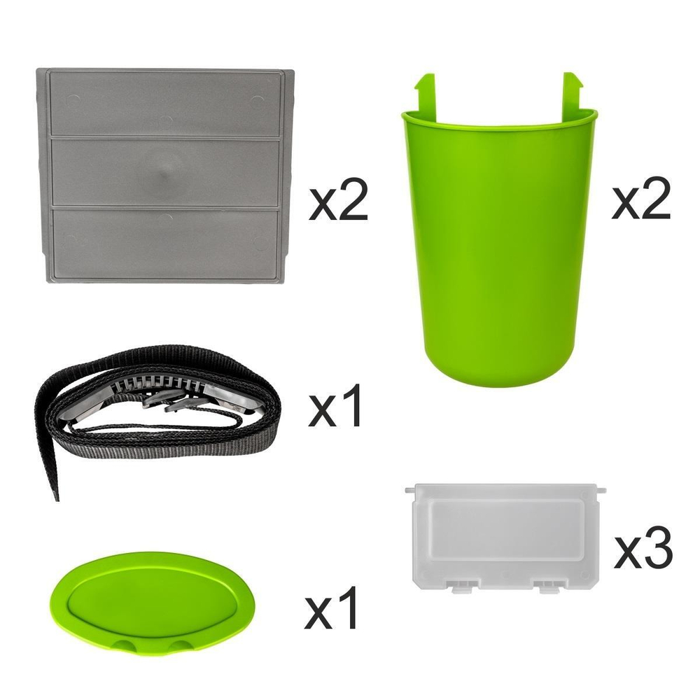 Ящик зимний Helios FishBox односекционный (10л)