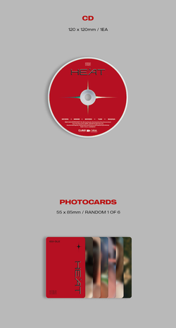 Альбом i-dle - HEAT (DIGIPAK Ver.)