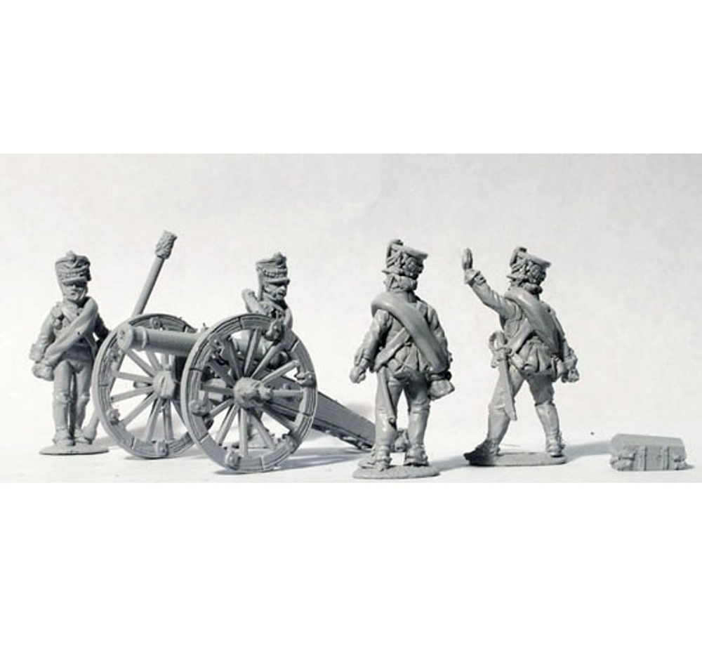 RN5  Foot Artillery Firing 6 pdr