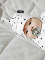 Шапочка Mjölk Горошки, уценка