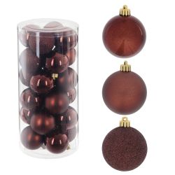 GAEM Набор из 24шт Украшение новогоднее "Шар", D 6 см, L14 W14 H30,5 см