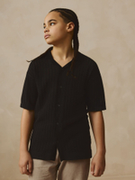 Кардиган с коротким рукавом для мальчика Next AA8-964, Черный