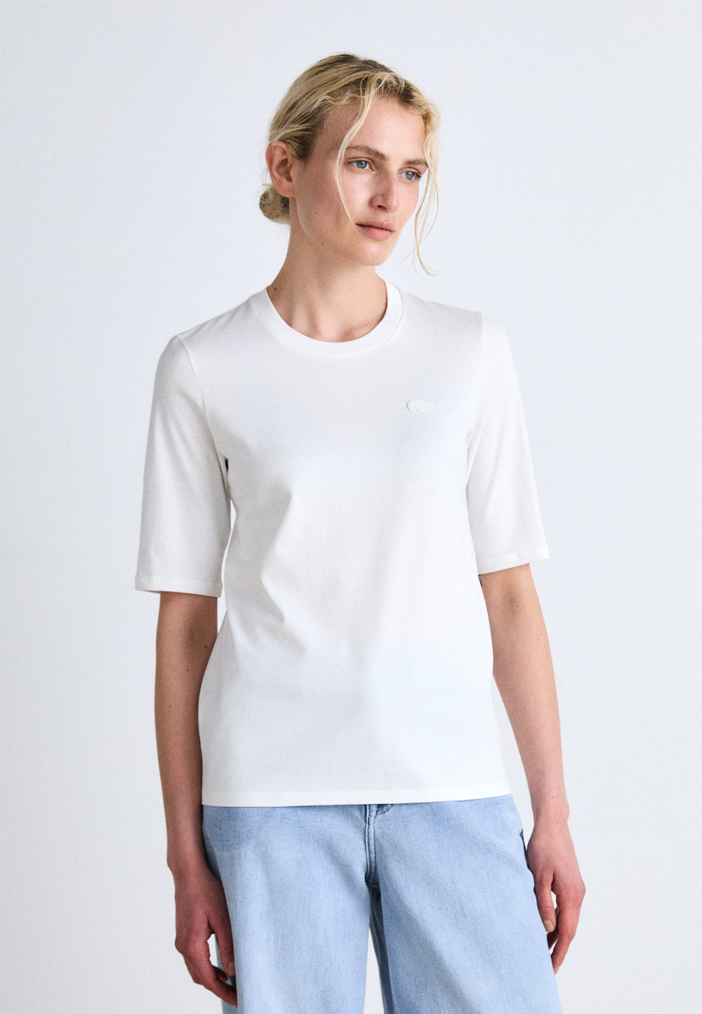 Lacoste Базовая футболка - Белый (LA221D05C-A11)