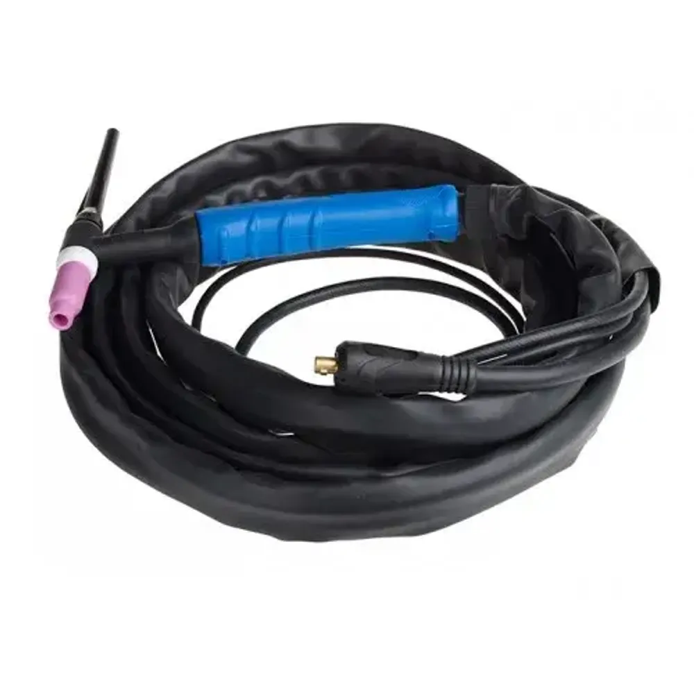 Горелка TIG WP-26FXV, 8м, кнопка, гибкая