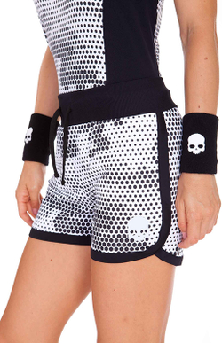 Женские теннисные шорты Hydrogen Women Tech Camo Shorts - white camouflage