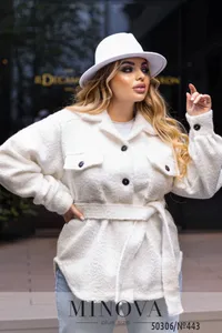 Куртка 443-белый Minova
