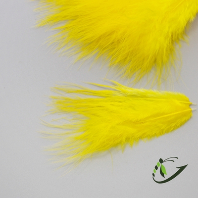 Перья Whiting Spey Hackle - Yellow (7-10 см, 30 шт)