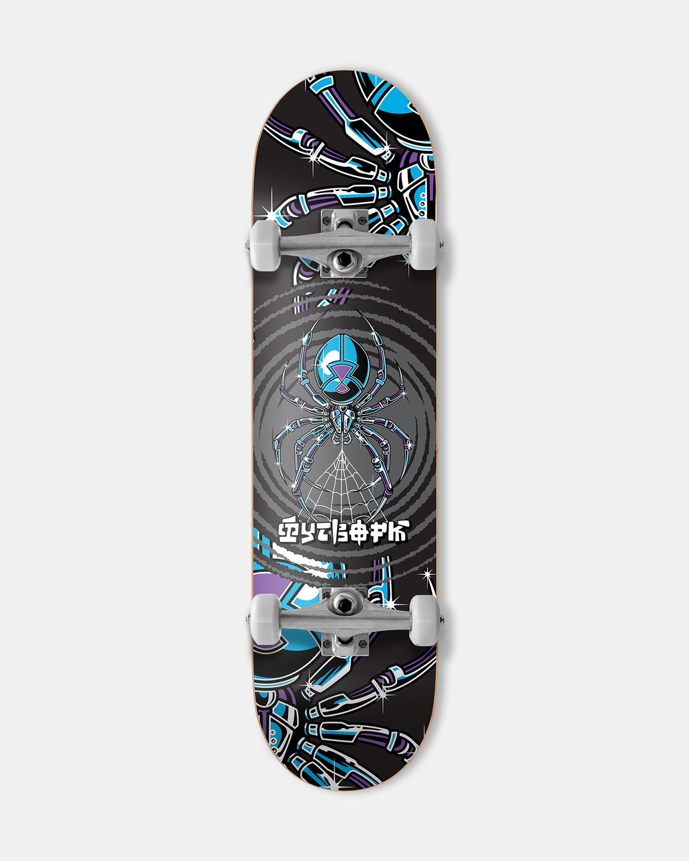 Скейтборд Футворк Паучара Черный 8”