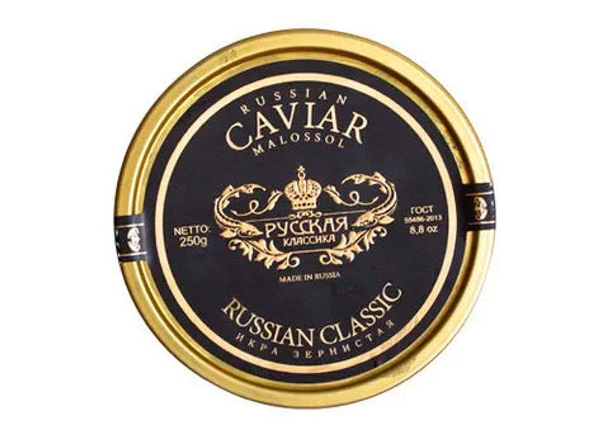Икра черная осетровая "Русская Классика", 250г