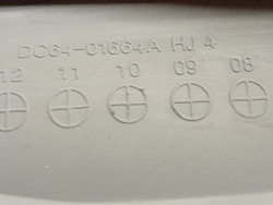 WF8500NMW/YLP кт24 Манжета люка для стиральных машин Samsung серии Diamond DC64-01664A б/у