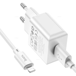 Зарядное устройство на Lightning Hoco C106A (white)