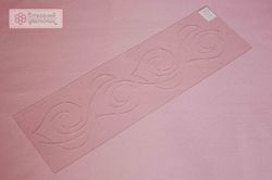 Шаблон для стежки "Сердечки - 2" большой (арт. T15)