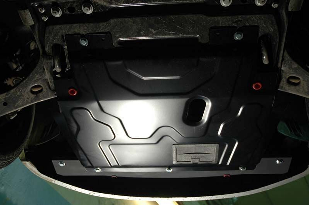 Защита картера и КПП Sheriff для Ford Fusion I Рестайлинг 2002-2012 арт.08.1302