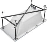 Акриловая ванна Aquanet Aura 145x70 (с каркасом)