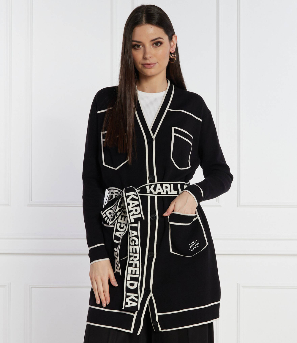 Кардиган Karl Lagerfeld - черный(240W2020)