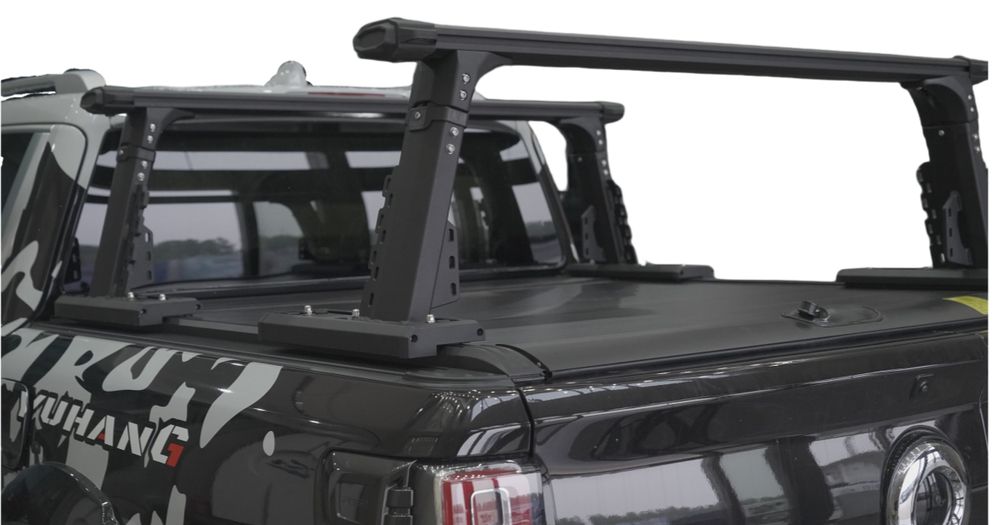 Багажник-поперечины верхние для кунга-каркаса Baja Racing на Mitsubishi L200, Isuzu D-MAX, Nissan Navara 1,35x1,25 м