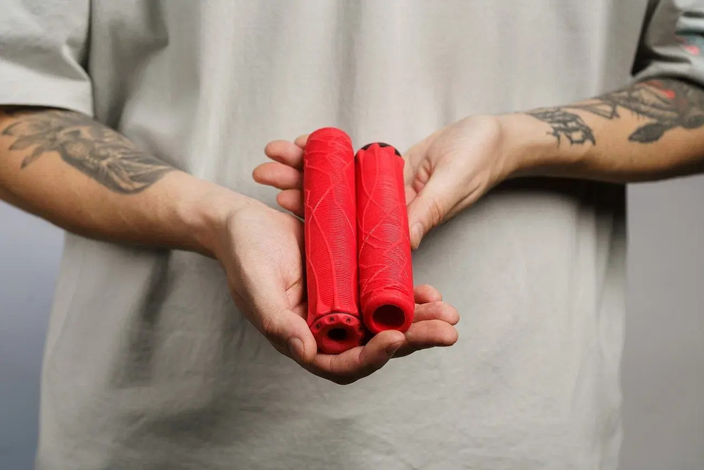 Грипсы Ethic rubber grips, Красный