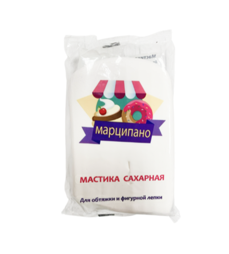 Мастика сахарная белая Марципано, 1 кг