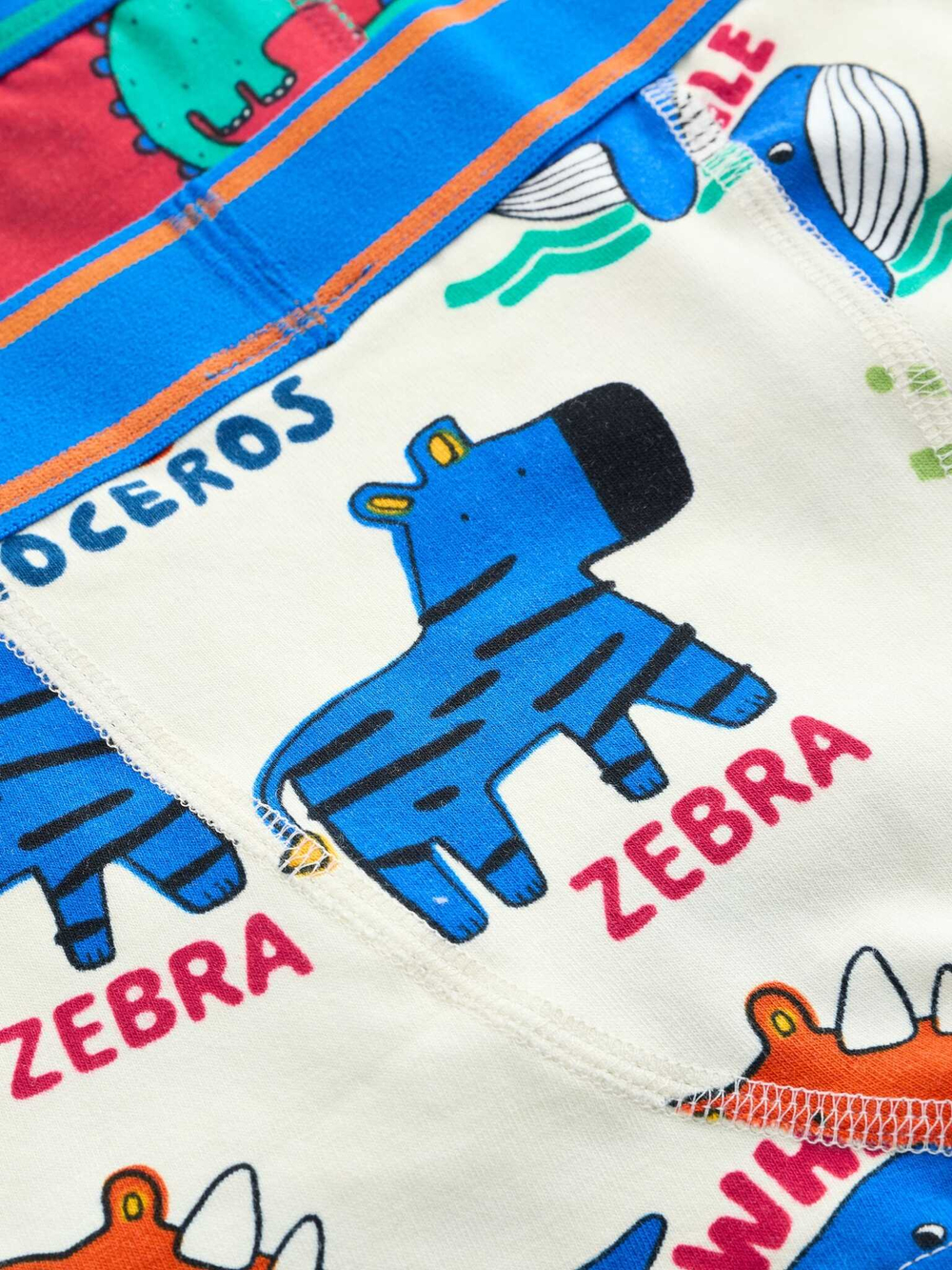 Трусы для мальчика Next E98-885, 10 шт., Синий, Красный, Оранжевый