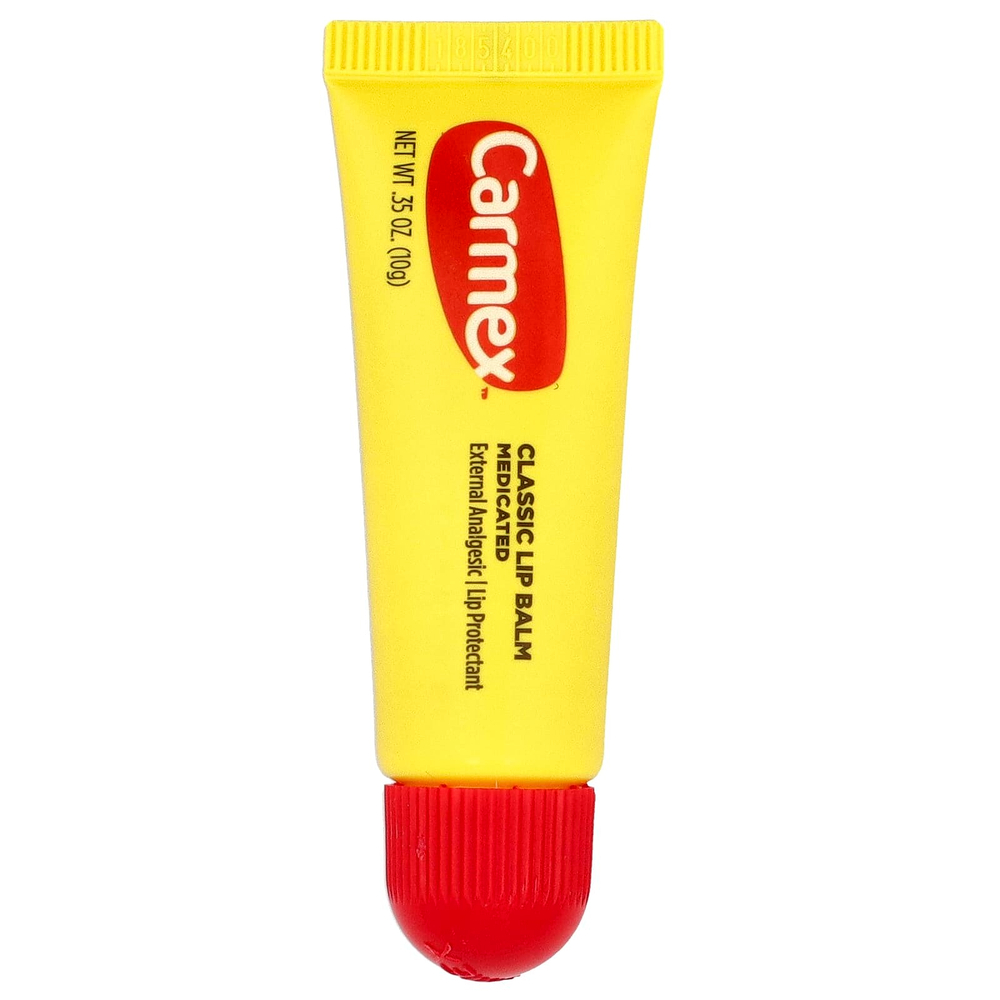 Carmex, Классический бальзам для губ, лечебный, 10 г (0,35 унции)