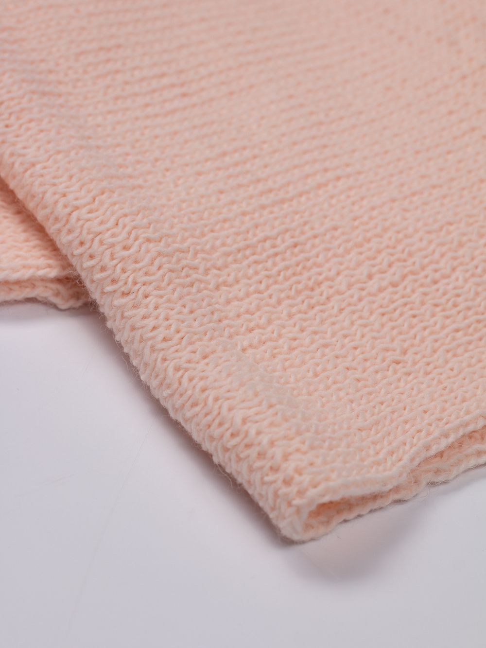 Шарф вязаный ХАТУ (Нежный персик)