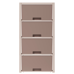 КОМОД КОЛОРИТ 4-Х СЕКЦИОН. БЕЖЕВЫЙ АРТ.М7834