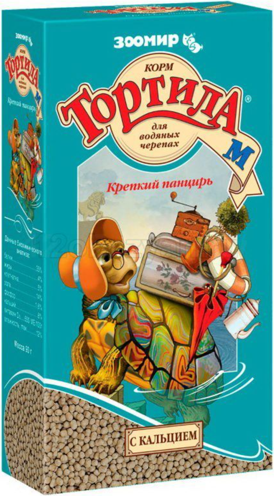 Тортила С кальцием 90г. крепкий панцирь