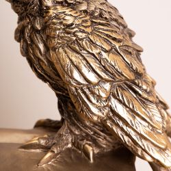 Статуэтка Ученый Филин Бронза