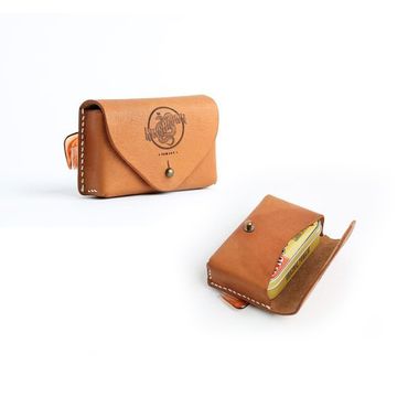 Чехол кожанный для расчески и помады King Brown Pomade коричневый