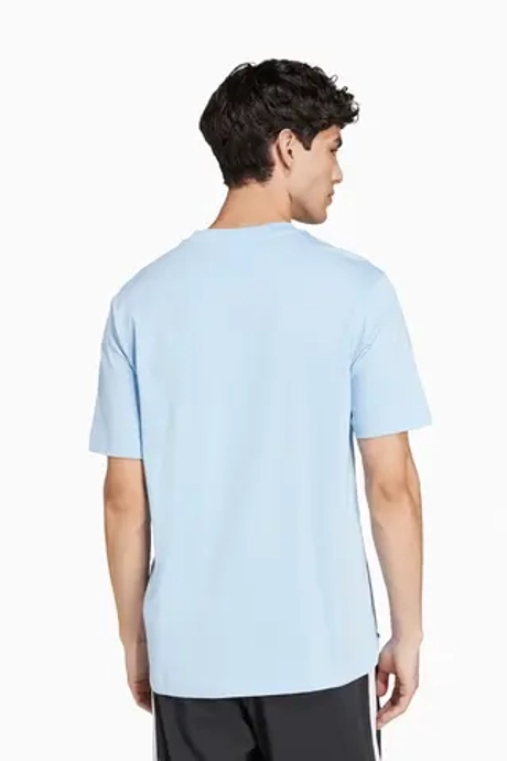 Футболка adidas 3-Stripes Tee - синий