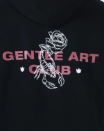 Худи KINGZ Gentle Art Club чёрная