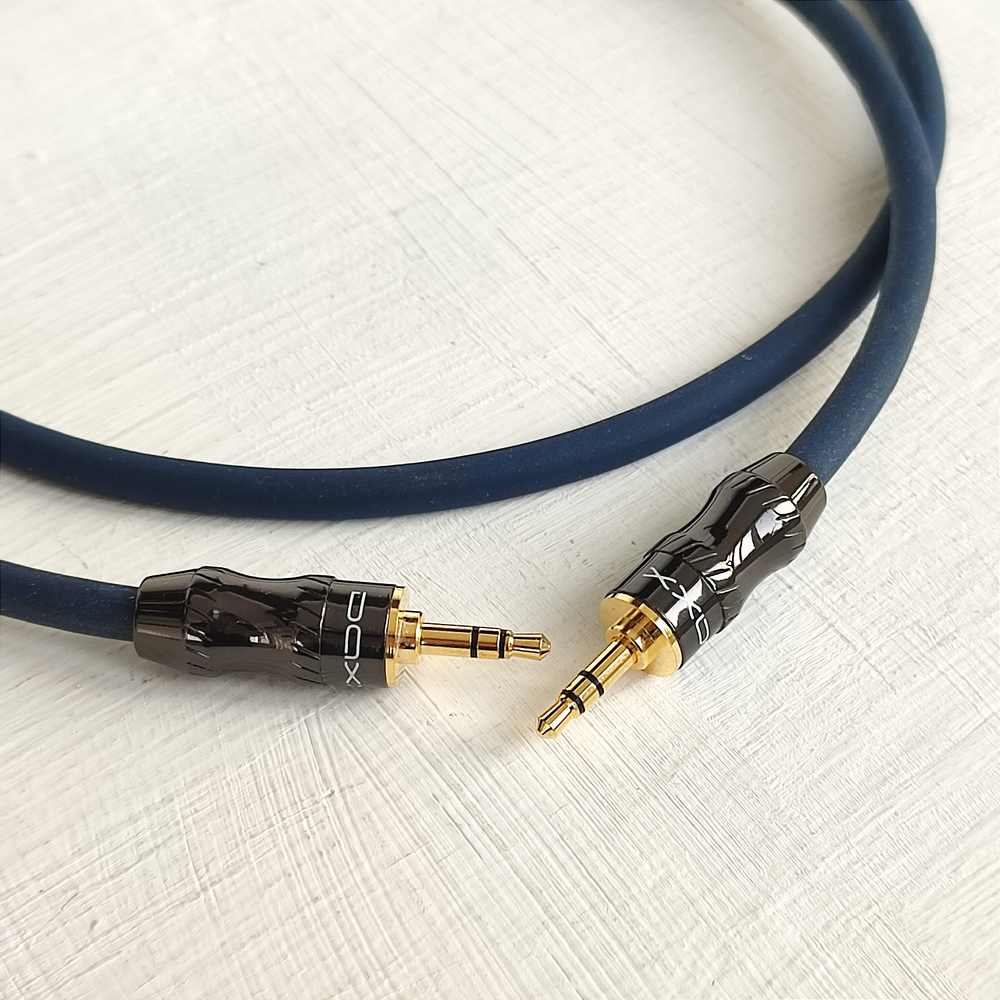 DAXX J106 Аудио кабель из монокристаллической меди Мини-Джек 3,5мм (папа-папа), AUX. D=6mm